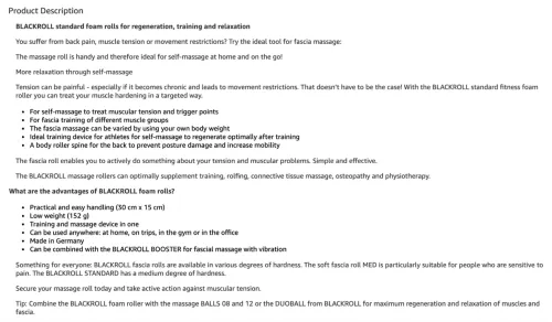 Product description