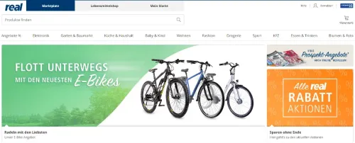 Real homepage